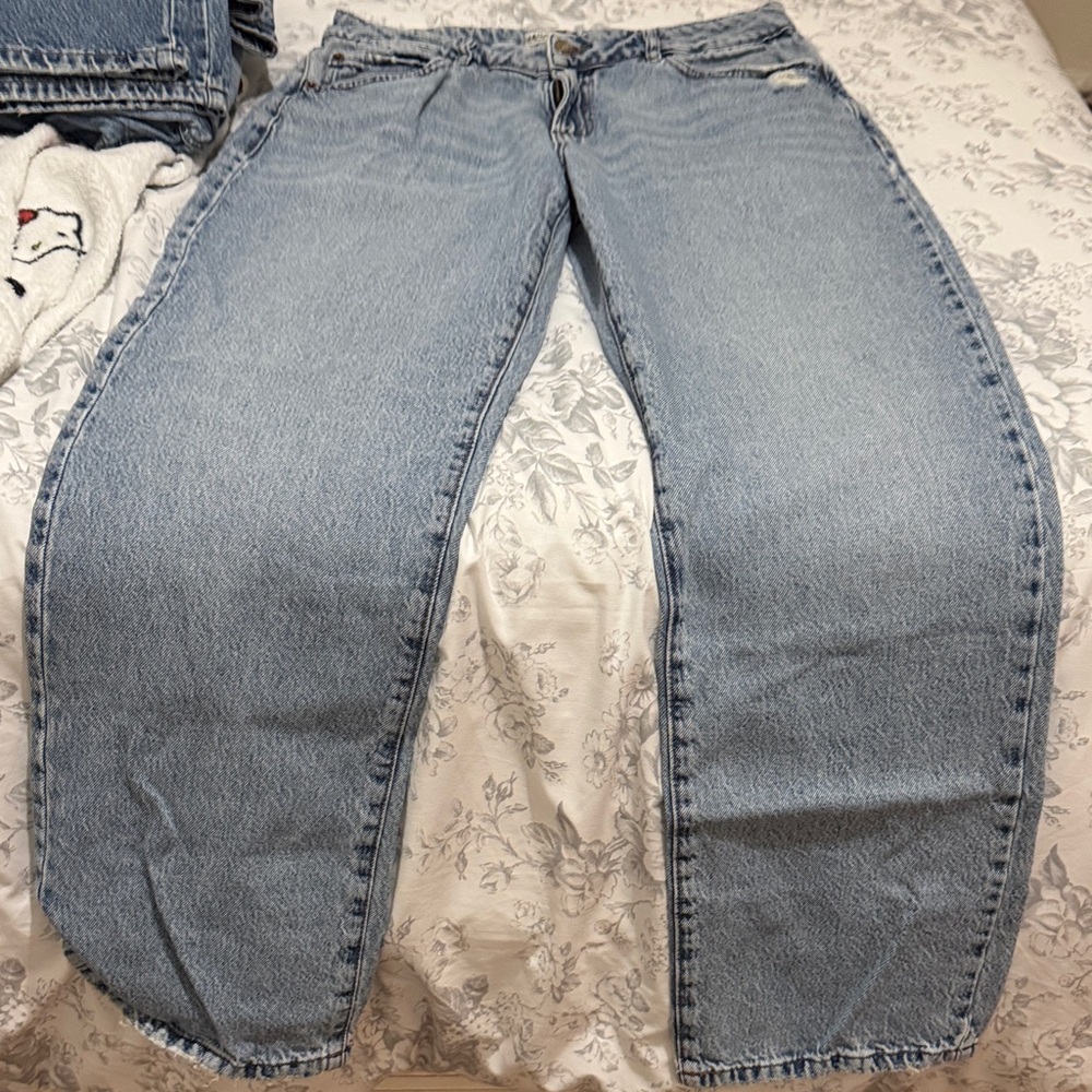 Garage Light Blue Women Jeans